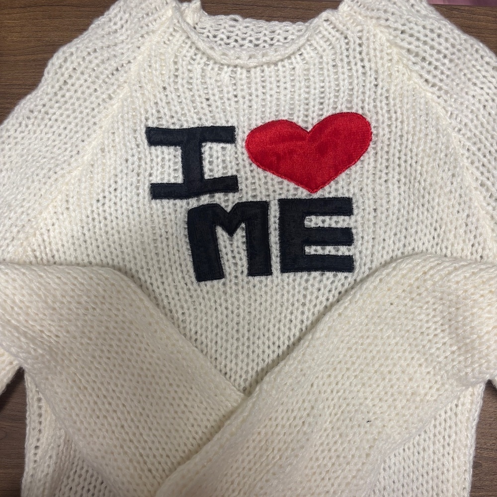 I Love Me Knit Sweater